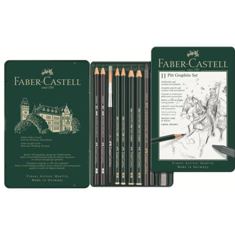 Set belle arti Faber Castell Monochrome graphite - 112972